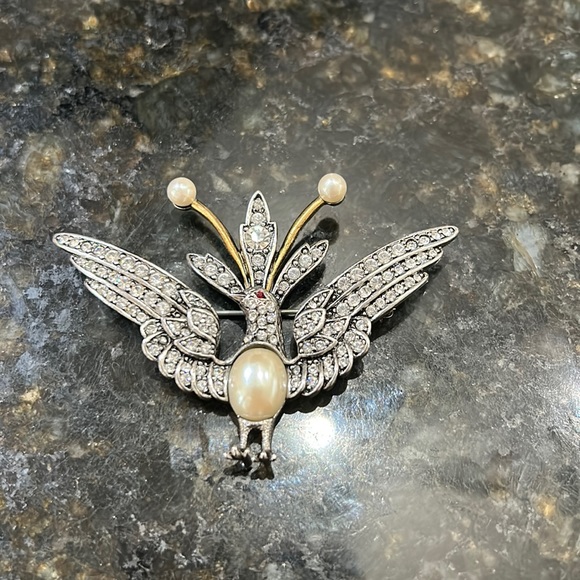 Camrose & Kross Stamped JBK Brooch - Picture 1 of 2